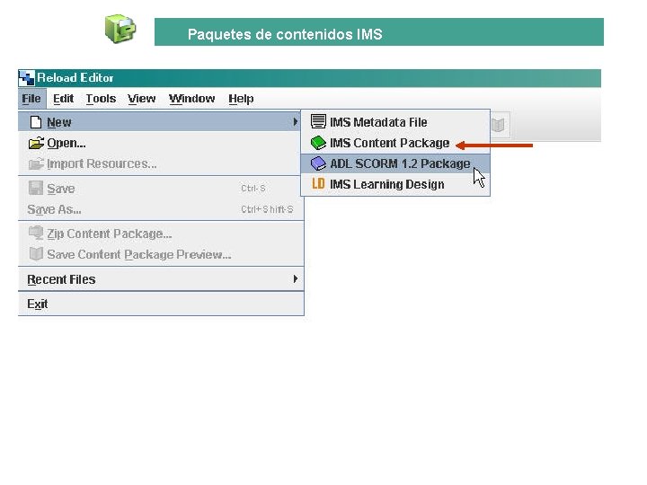 Paquetes de contenidos IMS 