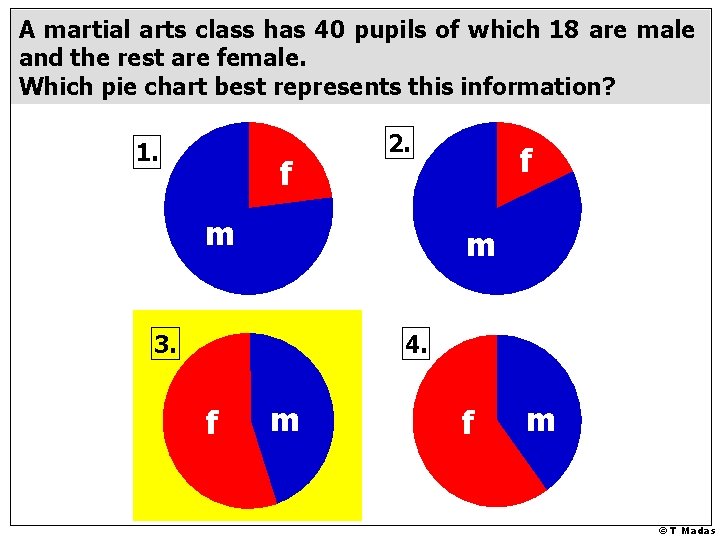 A martial arts class has 40 pupils of which 18 are male and the A martial arts class has 40 pupils of which 18 are male and the