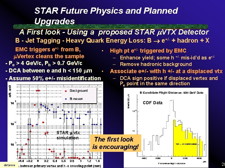 STAR Future Physics and Planned Upgrades A First look - Using a proposed STAR