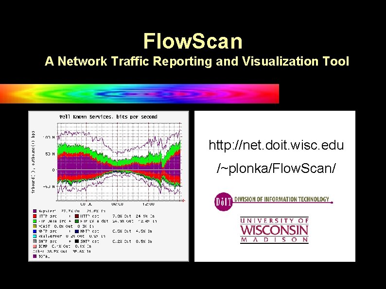 Flow. Scan A Network Traffic Reporting and Visualization Tool http: //net. doit. wisc. edu