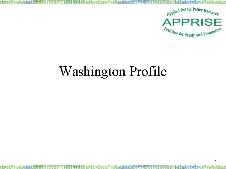 Washington Profile 4 