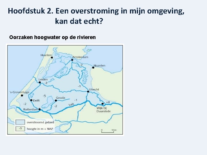 Hoofdstuk 2. Een overstroming in mijn omgeving, kan dat echt? Oorzaken hoogwater op de