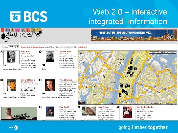 Web 2. 0 – interactive integrated information Web 2. 0 – interactive integrated information