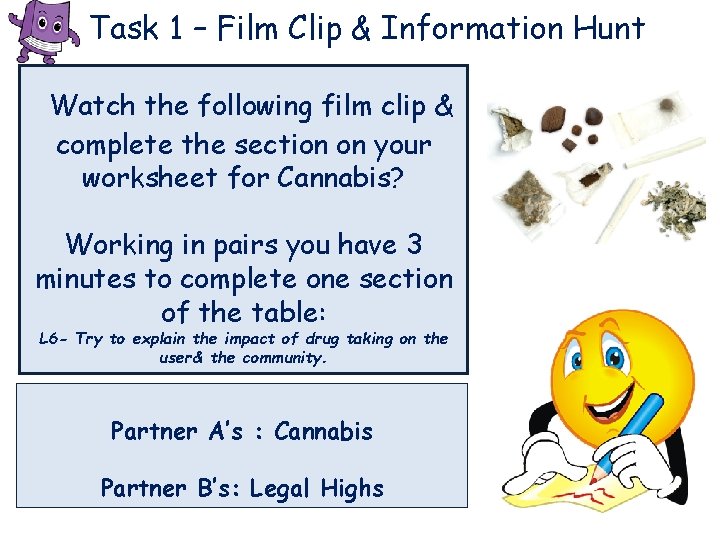 Task 1 – Film Clip & Information Hunt Watch the following film clip &