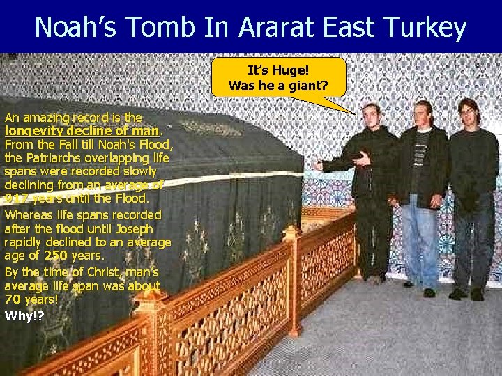 Noah’s Tomb In Ararat East Turkey It’s Huge! Was he a giant? An amazing