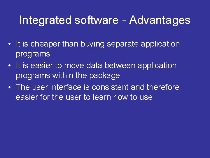 AS Level ICT Selection and use of appropriate