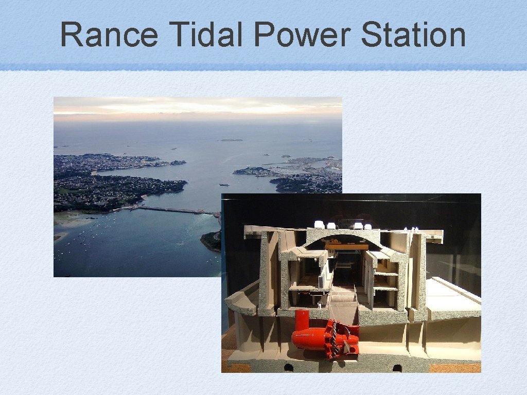 Rance Tidal Power Station 