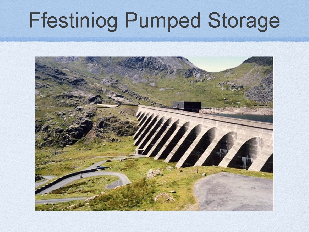 Ffestiniog Pumped Storage 