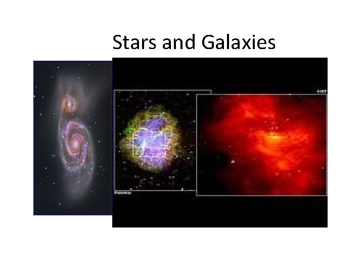 Stars and Galaxies 