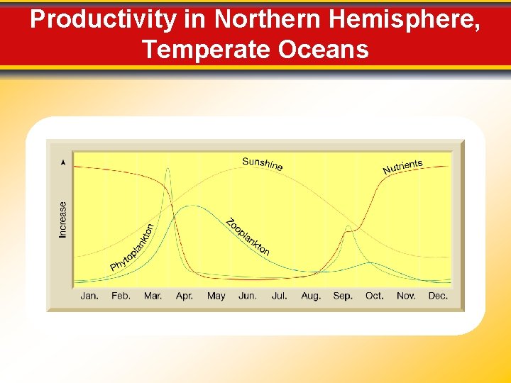 Productivity in Northern Hemisphere, Temperate Oceans 