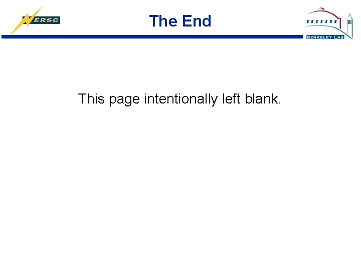 The End This page intentionally left blank. 