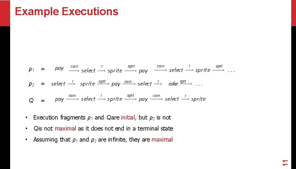 Example Executions ρ1 = ρ2 = Q = sget coin τ τ pay −coin Example Executions ρ1 = ρ2 = Q = sget coin τ τ pay −coin