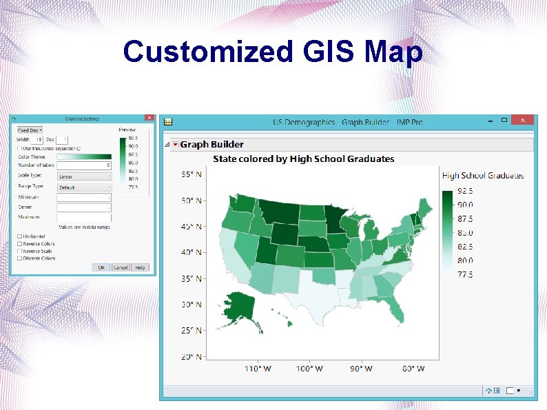 Customized GIS Map 