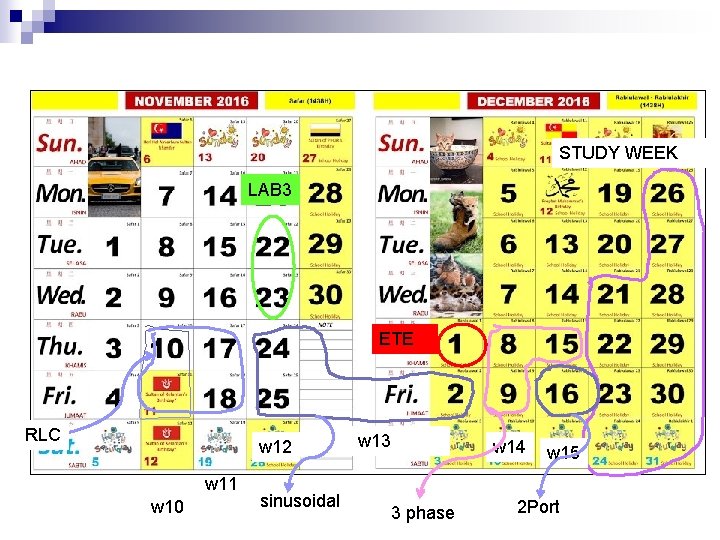 STUDY WEEK LAB 3 ETE RLC w 12 w 11 w 10 sinusoidal w