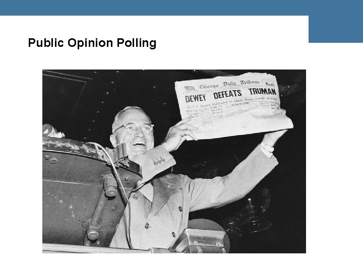 Public Opinion Polling 