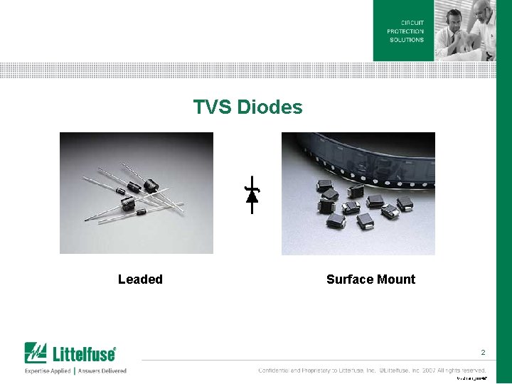 TVS Diodes Leaded Surface Mount 2 Version 01_100407 TVS Diodes Leaded Surface Mount 2 Version 01_100407