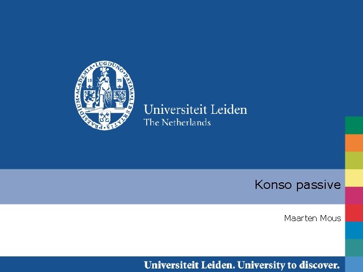 Konso passive Maarten Mous 