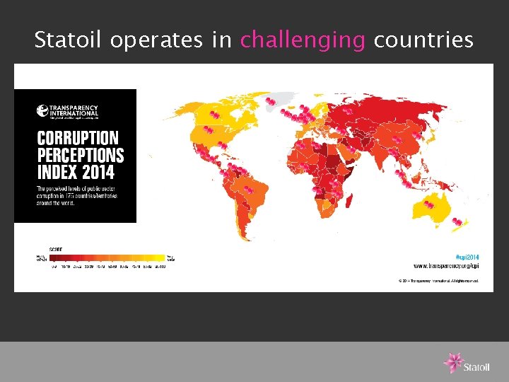 Statoil operates in challenging countries Classification: Internal (Restricted Distribution) 2010 -10 -27 