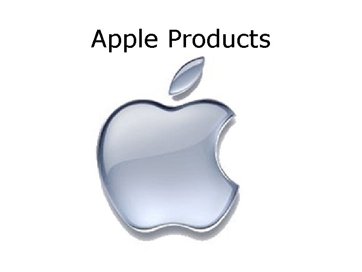 Apple Products 