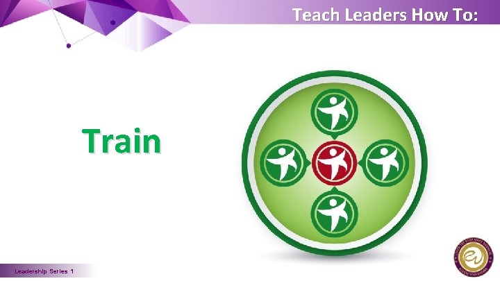 Teach Leaders How To: Train Leadership Series 1 