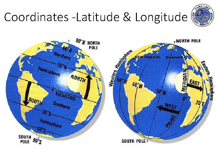 Coordinates -Latitude & Longitude 