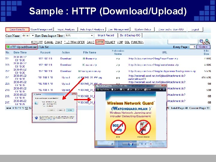 Sample : HTTP (Download/Upload) 