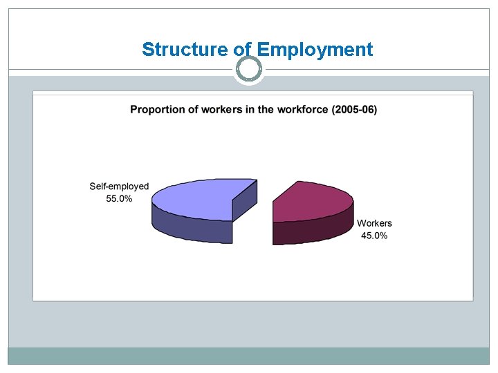 Structure of Employment 