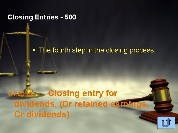Closing Entries - 500 § The fourth step in the closing process what is.