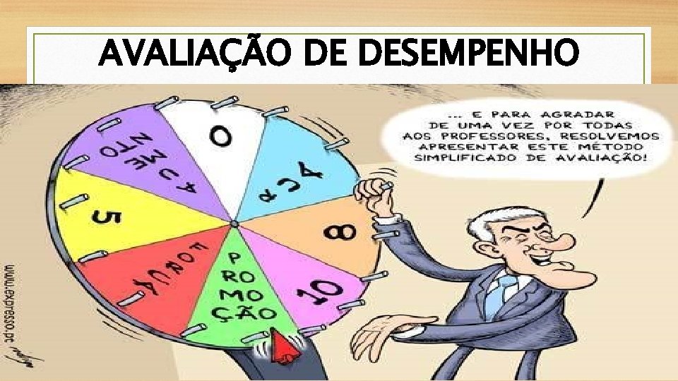 AVALIAÇÃO DE DESEMPENHO 