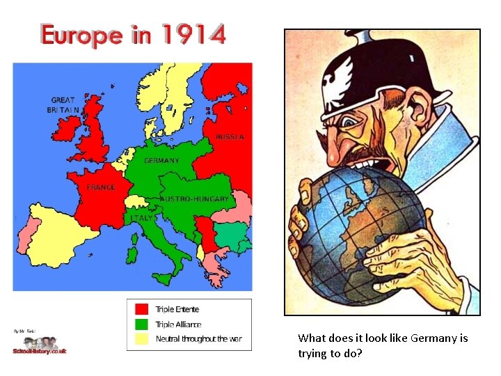 What does it look like Germany is trying to do? 