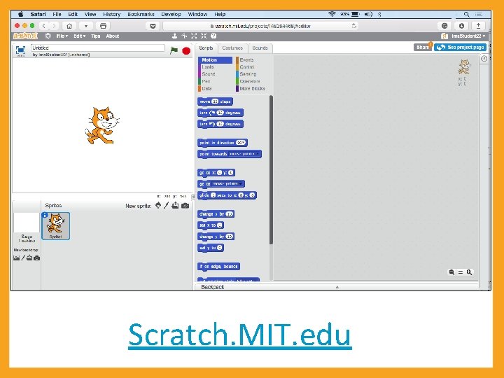 Scratch. MIT. edu 