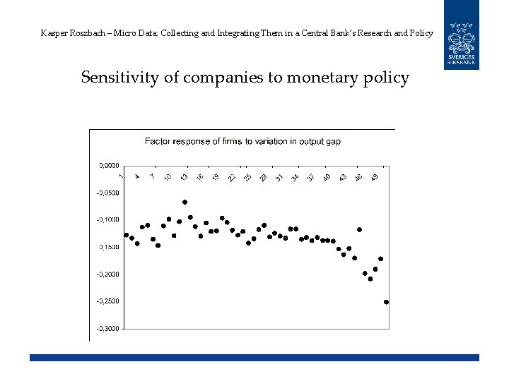 Kasper Roszbach – Micro Data: Collecting and Integrating Them in a Central Bank’s Research