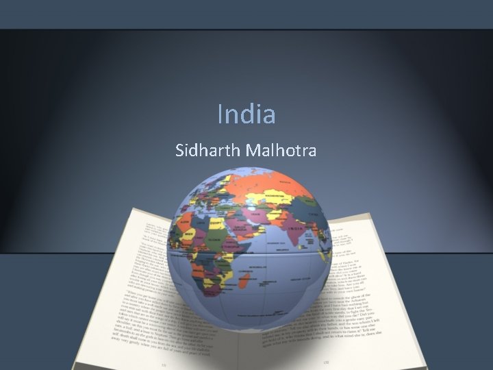 India Sidharth Malhotra 