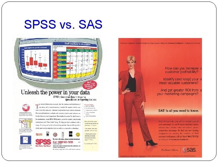 SPSS vs. SAS 