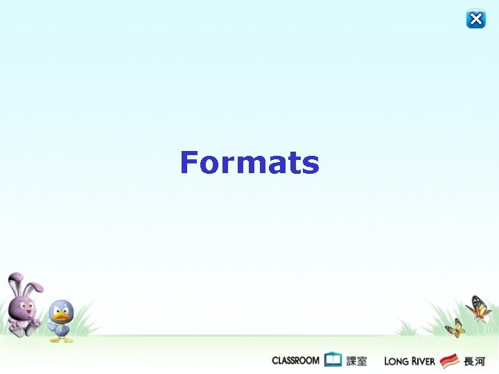 Formats 