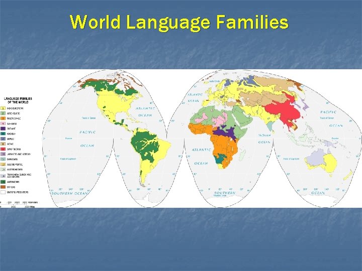 World Language Families 
