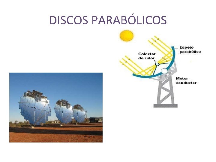 DISCOS PARABÓLICOS 