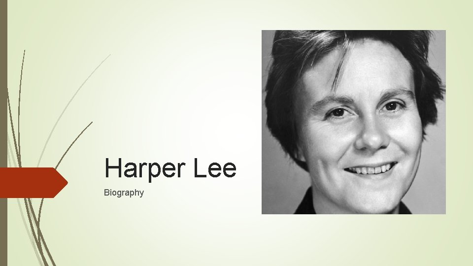 Harper Lee Biography 