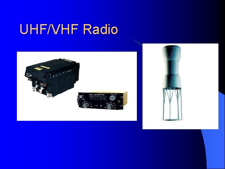 UHF/VHF Radio 