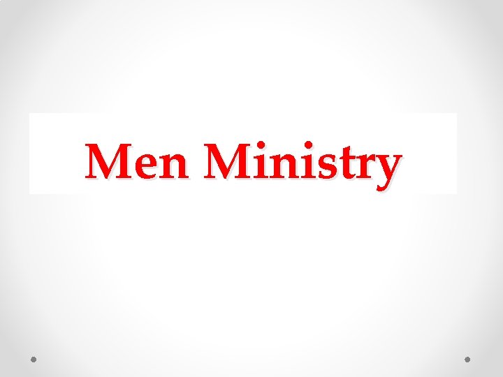 Men Ministry Men Ministry