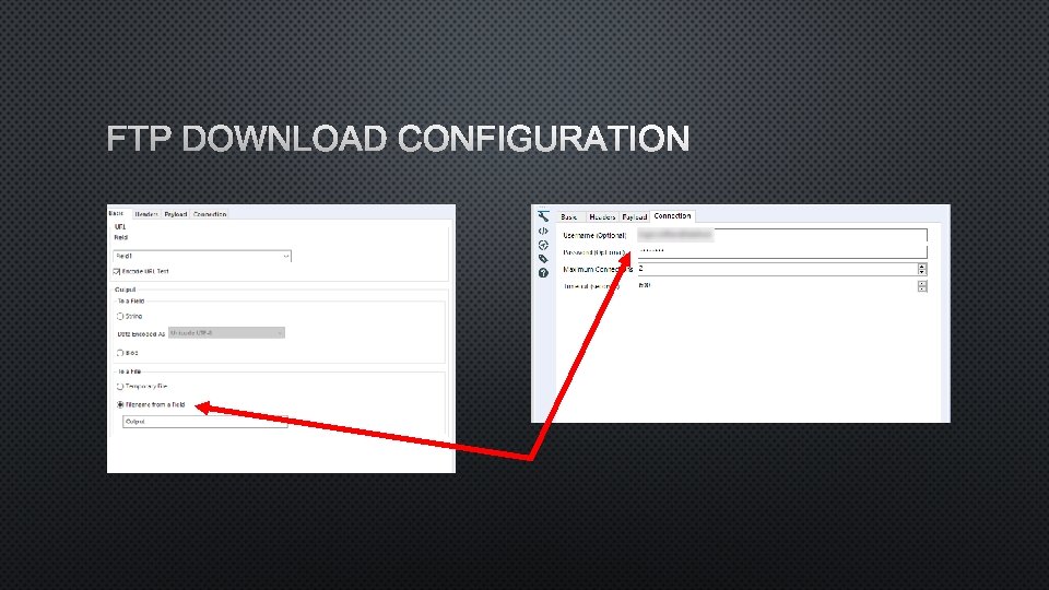 FTP DOWNLOAD CONFIGURATION 