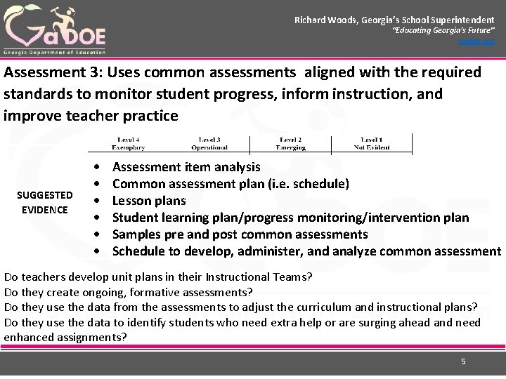 Richard Woods, Georgia’s School Superintendent “Educating Georgia’s Future” gadoe. org Richard Woods, Georgia’s School