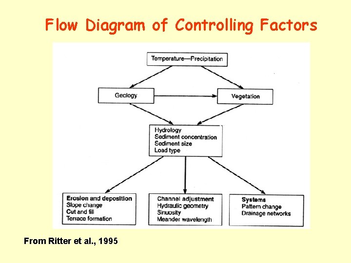 Flow Diagram of Controlling Factors From Ritter et al. , 1995 