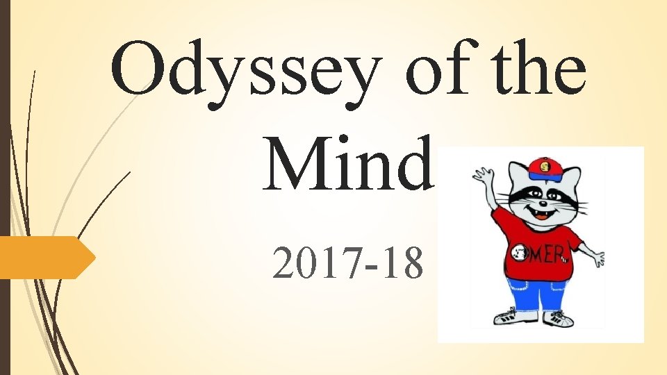 Odyssey of the Mind 2017 -18 
