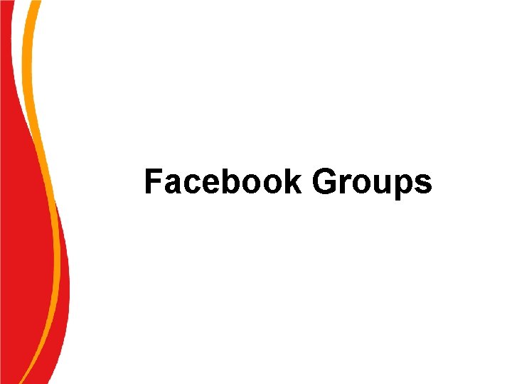Facebook Groups 