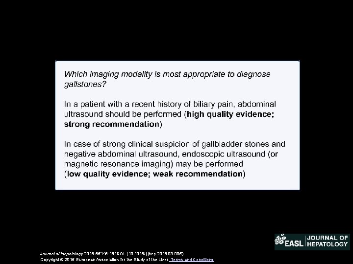 Journal of Hepatology 2016 65146 -181 DOI: (10. 1016/j. jhep. 2016. 03. 005) Copyright