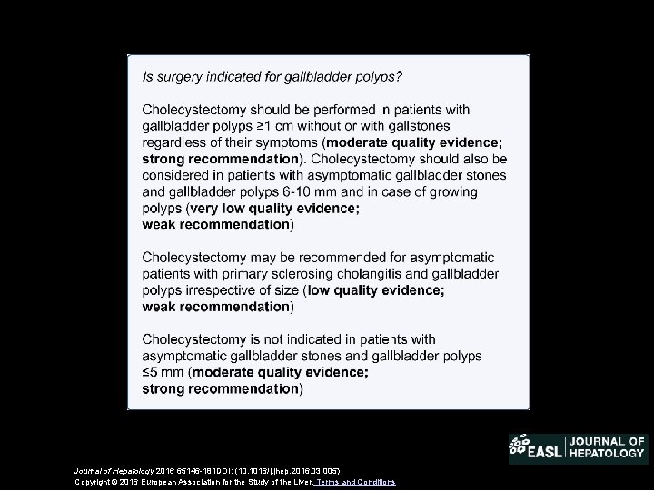 Journal of Hepatology 2016 65146 -181 DOI: (10. 1016/j. jhep. 2016. 03. 005) Copyright