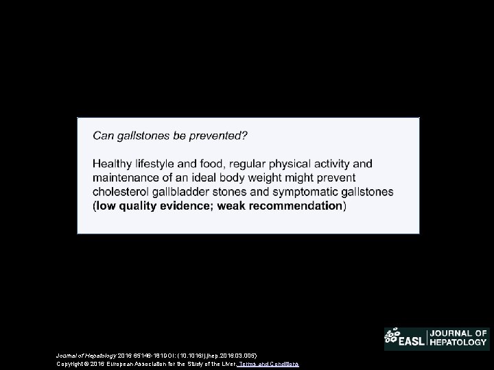 Journal of Hepatology 2016 65146 -181 DOI: (10. 1016/j. jhep. 2016. 03. 005) Copyright