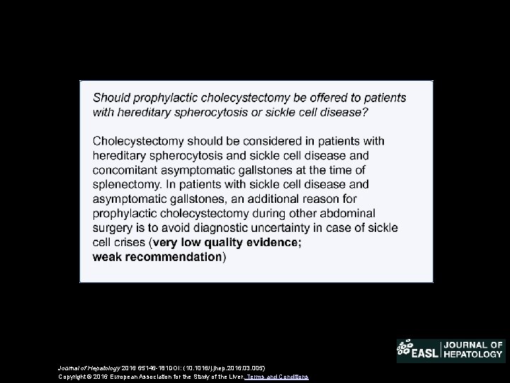 Journal of Hepatology 2016 65146 -181 DOI: (10. 1016/j. jhep. 2016. 03. 005) Copyright
