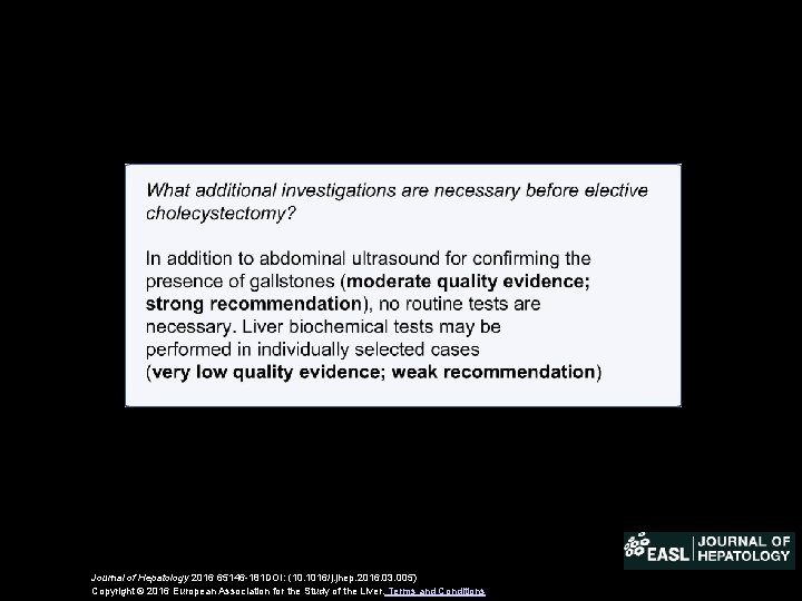 Journal of Hepatology 2016 65146 -181 DOI: (10. 1016/j. jhep. 2016. 03. 005) Copyright